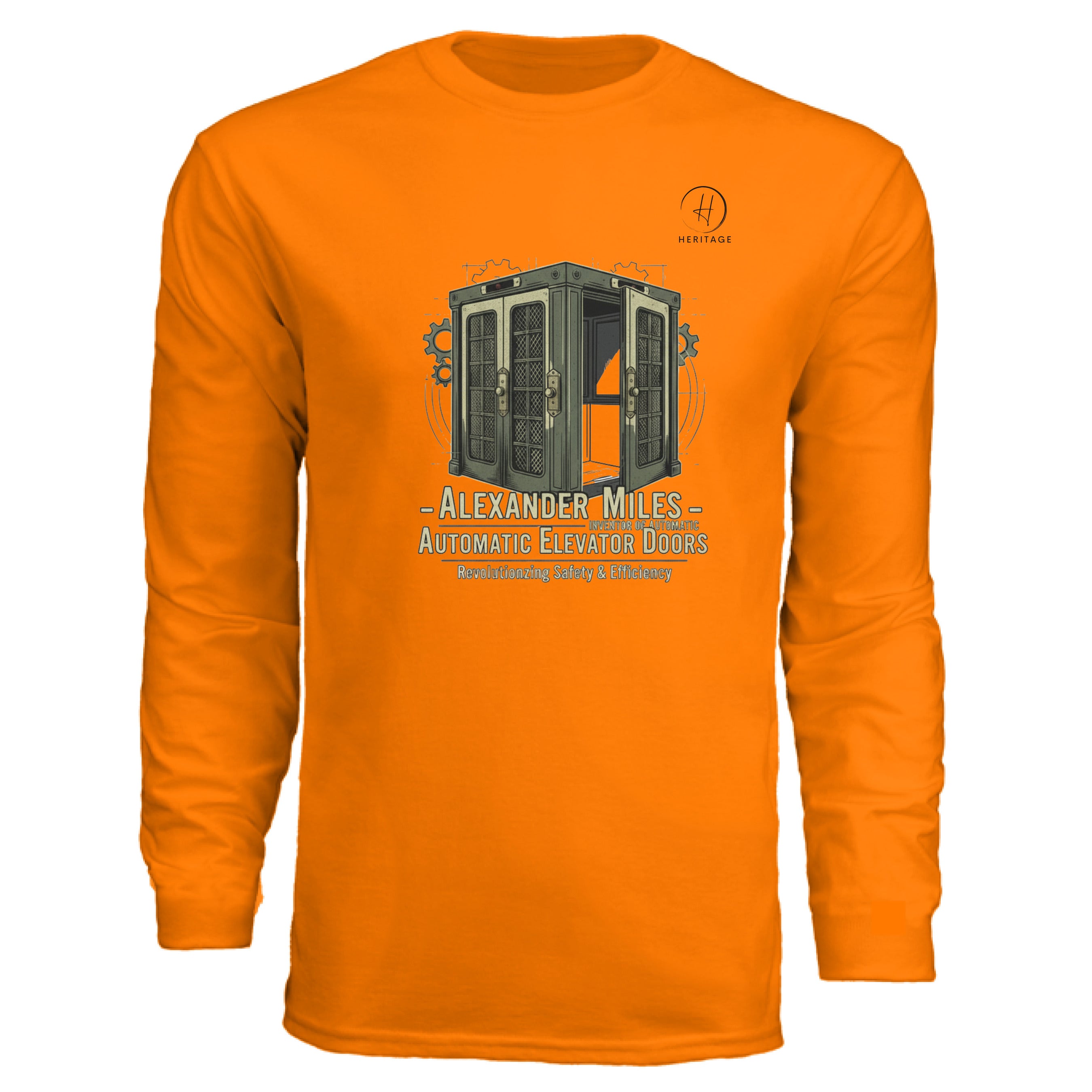 SAFETY ORANGE - FRONT